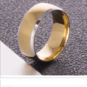 Stylish Gold and Silver Women's Ring